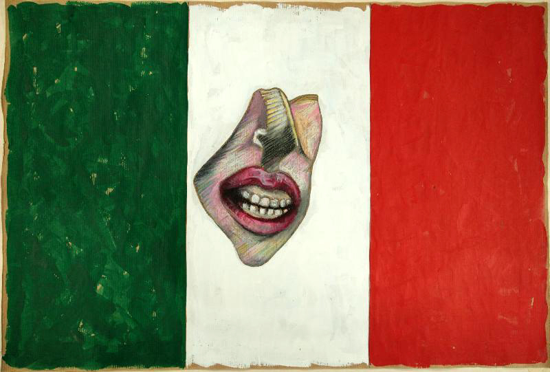 Bandiera con ghigno